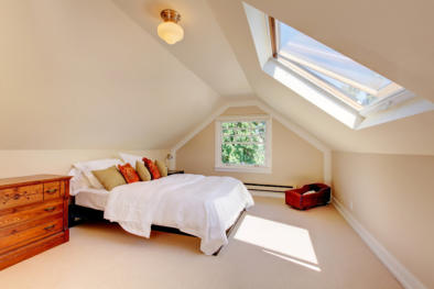 Completed loft conversion by Leeds Loft Conversions