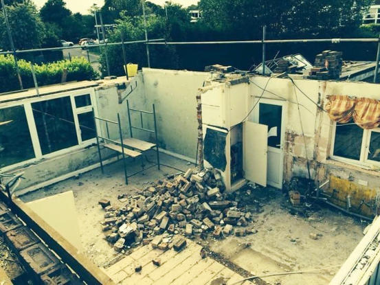 Before open plan conversion